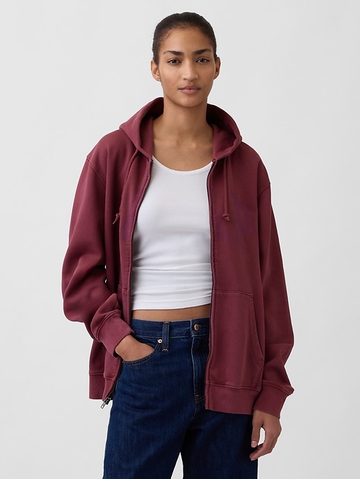 Image number 5 showing, Adult VintageSoft Arch Logo Full-Zip Hoodie