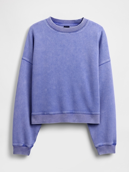 Image number 5 showing, VintageSoft Wedge Crewneck Sweatshirt