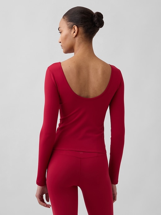 GapFit Smooth Boatneck T-Shirt