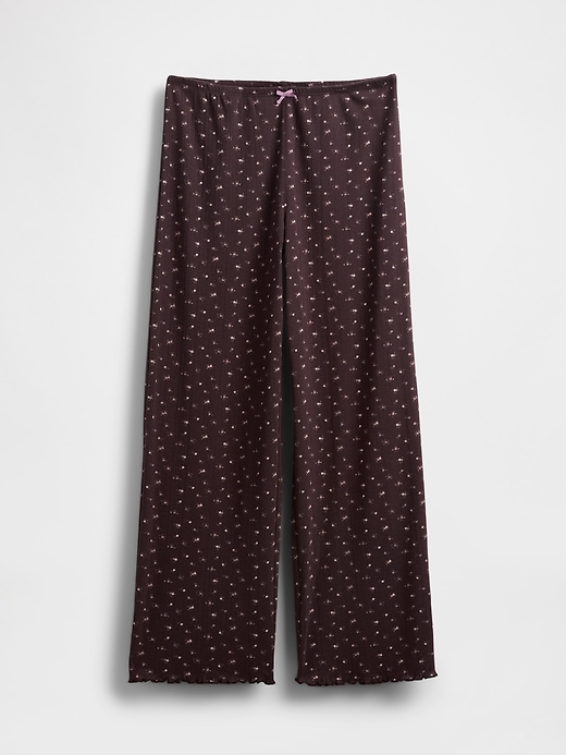 Image number 6 showing, Pointelle PJ Pants
