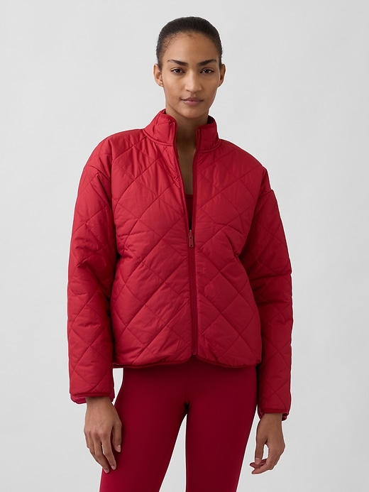 Image number 3 showing, GapFit Reversible Sherpa Jacket