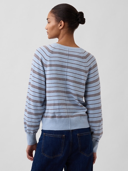 Image number 3 showing, CashSoft Henley Sweater