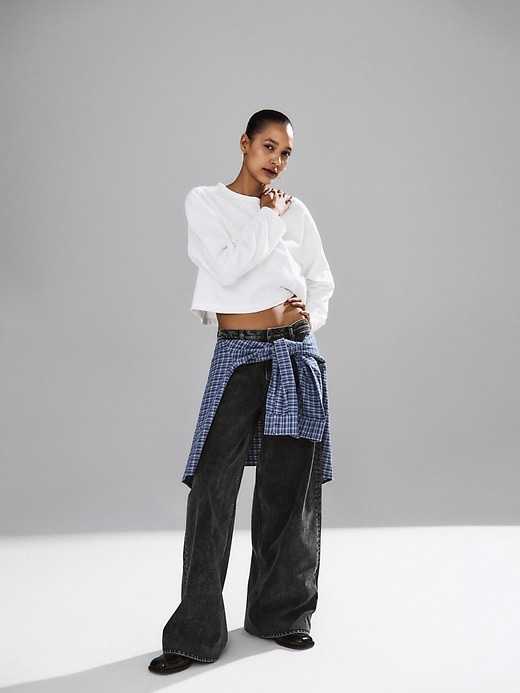 Image number 8 showing, Mid Rise UltraSoft Baggy Jeans