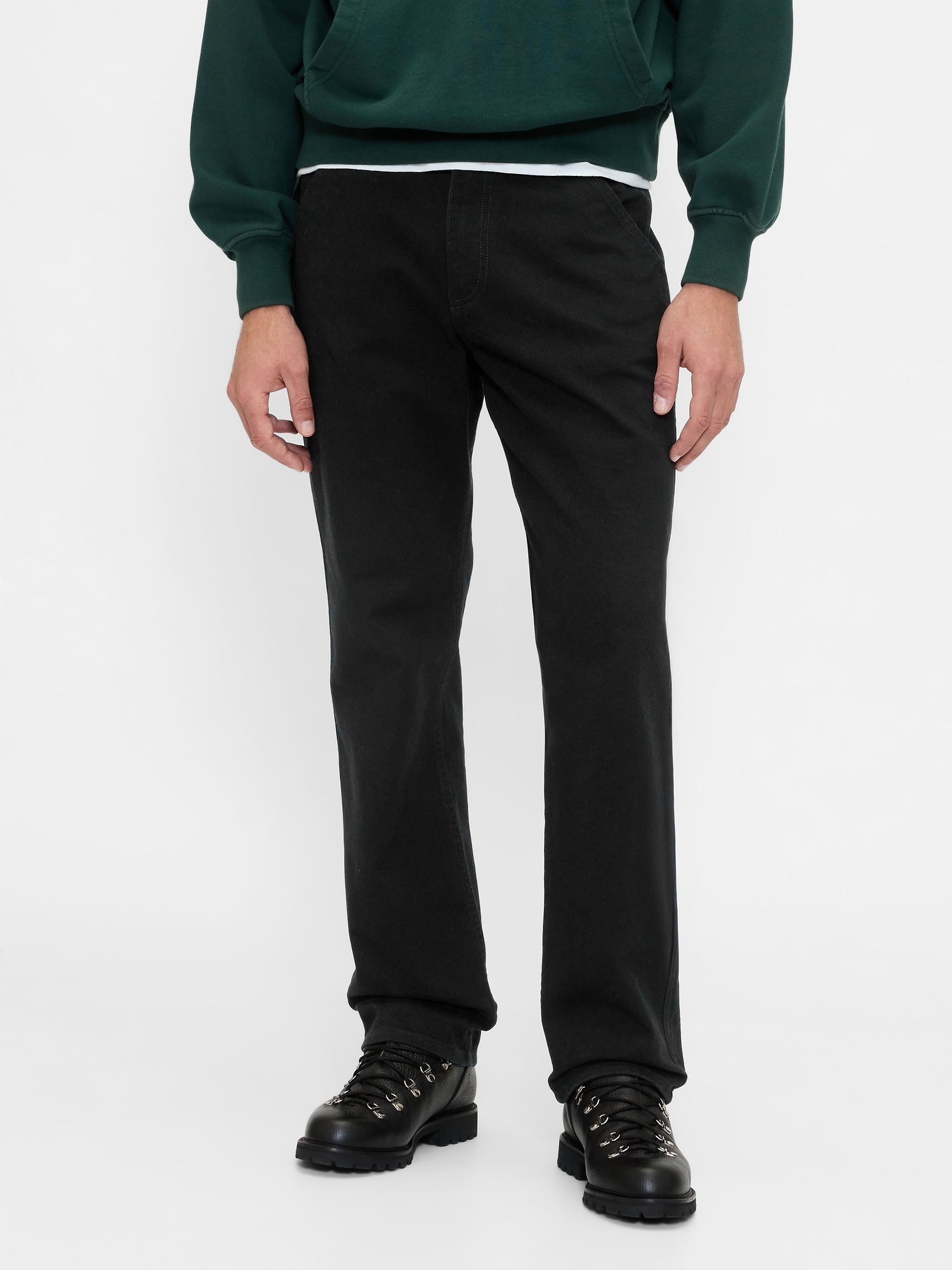 Мужские брюки Gap Relaxed Straight Utility Khakis — фото 2