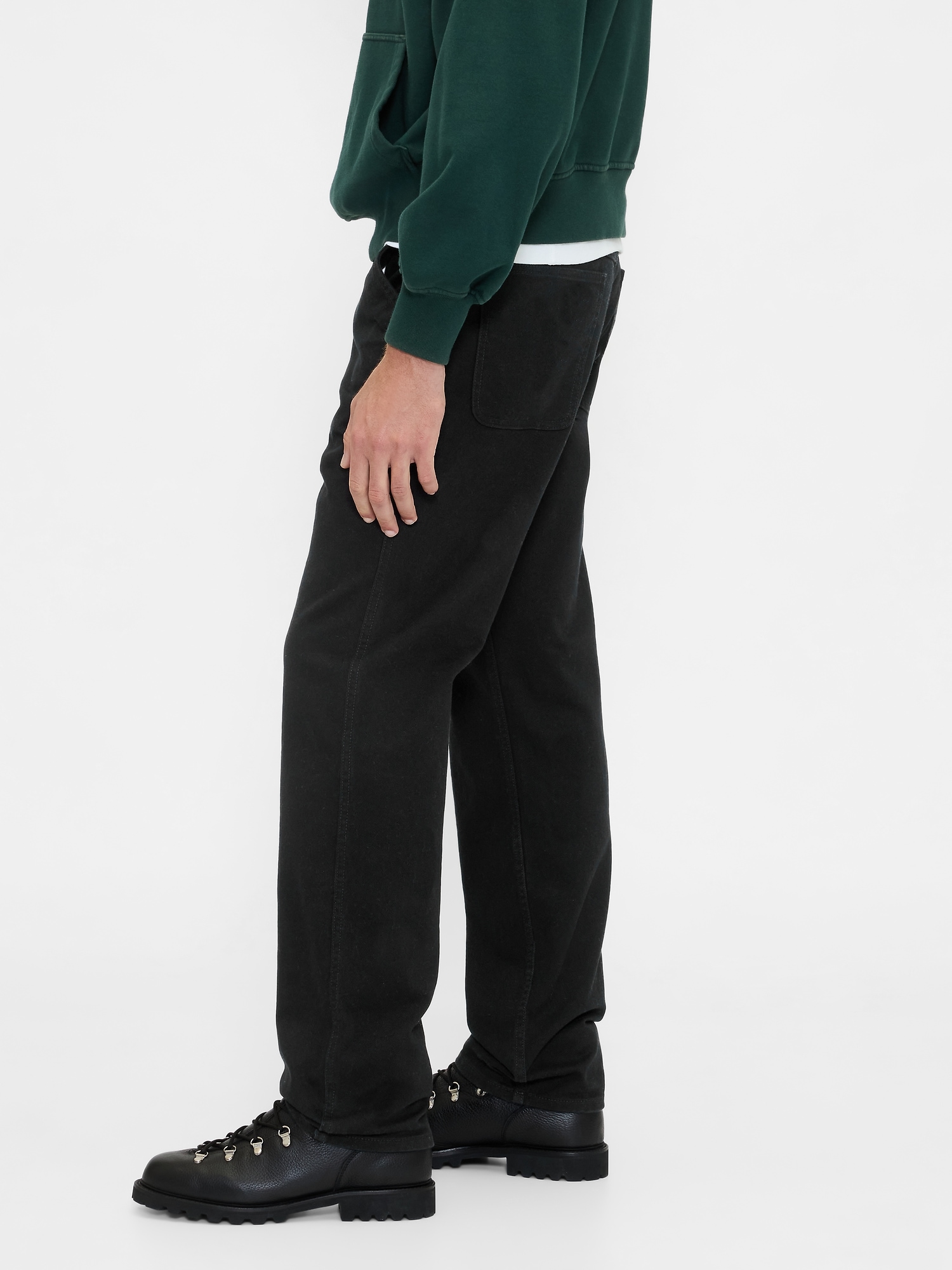 Мужские брюки Gap Relaxed Straight Utility Khakis — фото 3