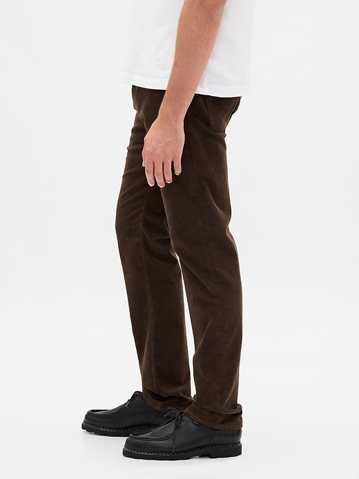 Corduroy Straight Pants