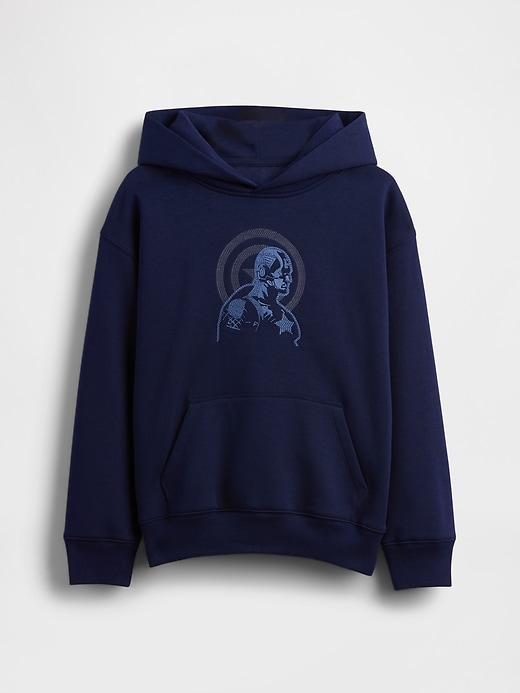 Image number 2 showing, Kids Marvel VintageSoft Relaxed Hoodie