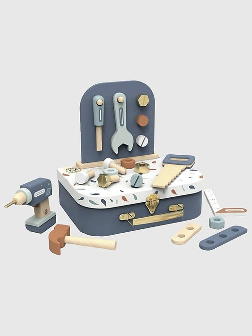 Image number 1 showing, Workbench Suitcase Toddler Toy