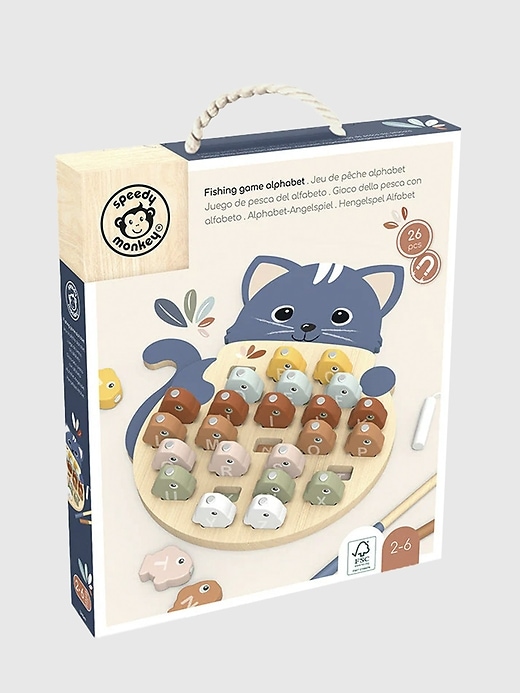 Image number 2 showing, Alphabet Fishing Game Toddler Toy