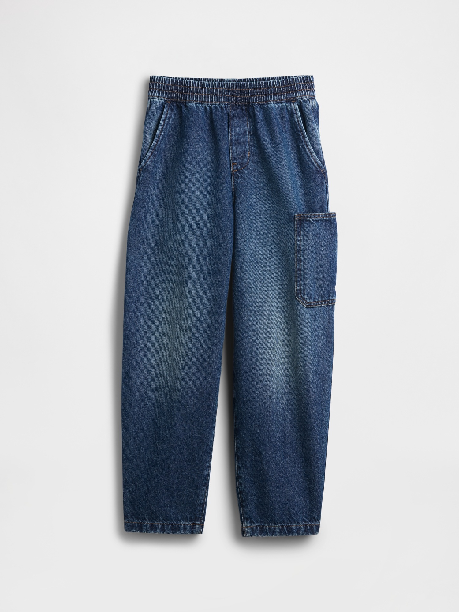Детские джинсы Gap Kids Brushed Easy Carpenter Jeans — фото 2
