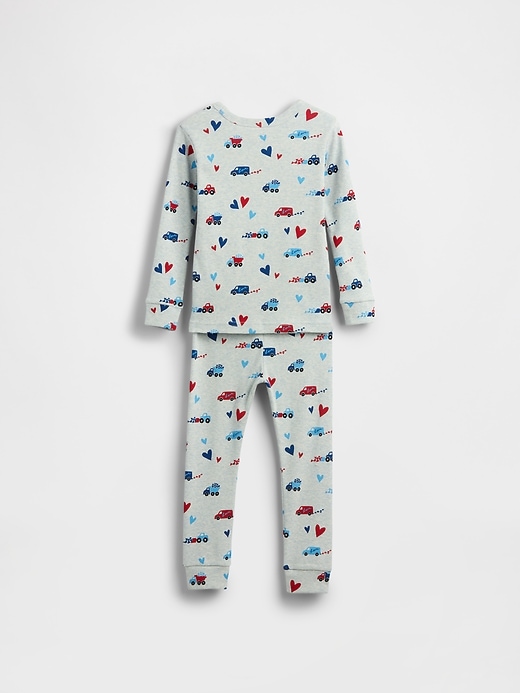 Image number 2 showing, Baby & Toddler Organic Brushed Cotton PJ Set