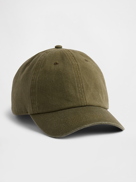 Image number 1 showing, Waxed Canvas Baseball Hat