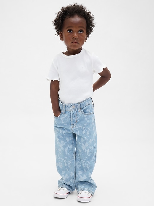 Image number 4 showing, Baby & Toddler Butterfly Stride Jeans