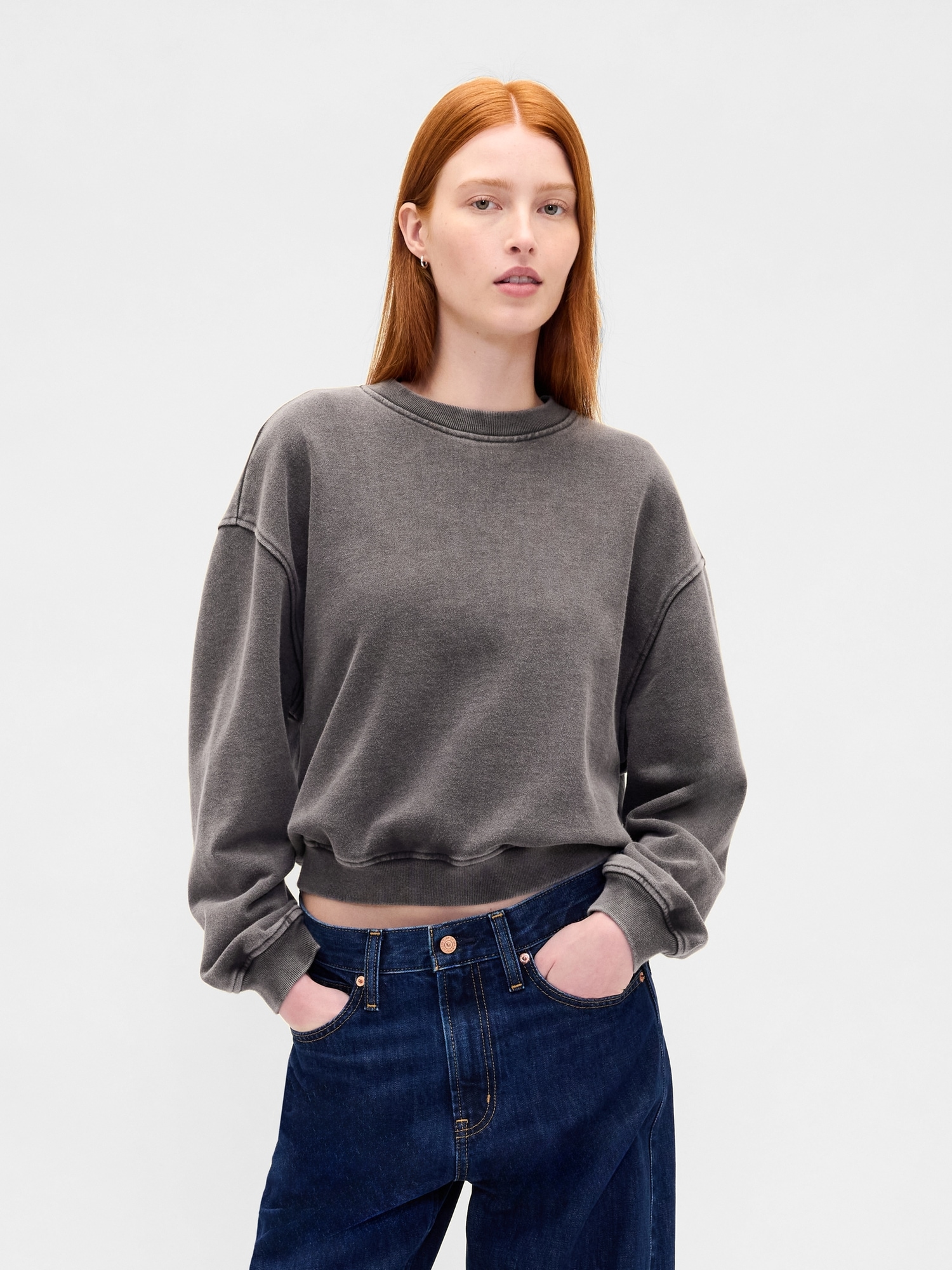 Heavyweight French Terry Oversized Sweatshirt