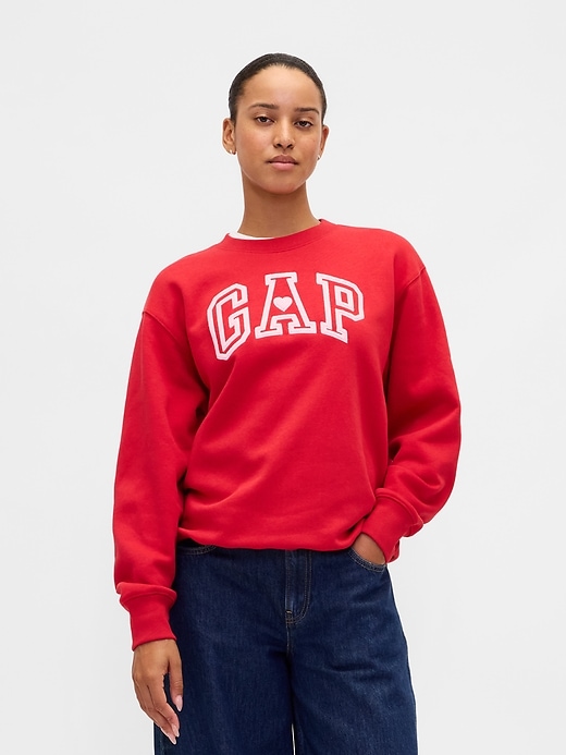 Image number 1 showing, VintageSoft Gap Logo Tunic Sweatshirt