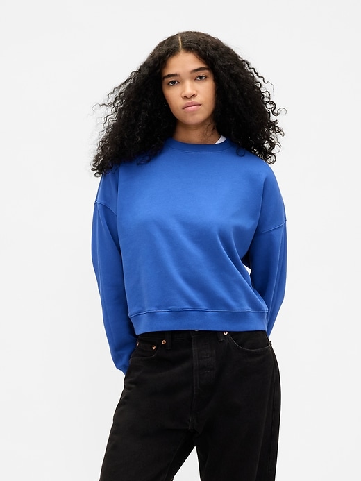 Image number 1 showing, VintageSoft Wedge Crewneck Sweatshirt