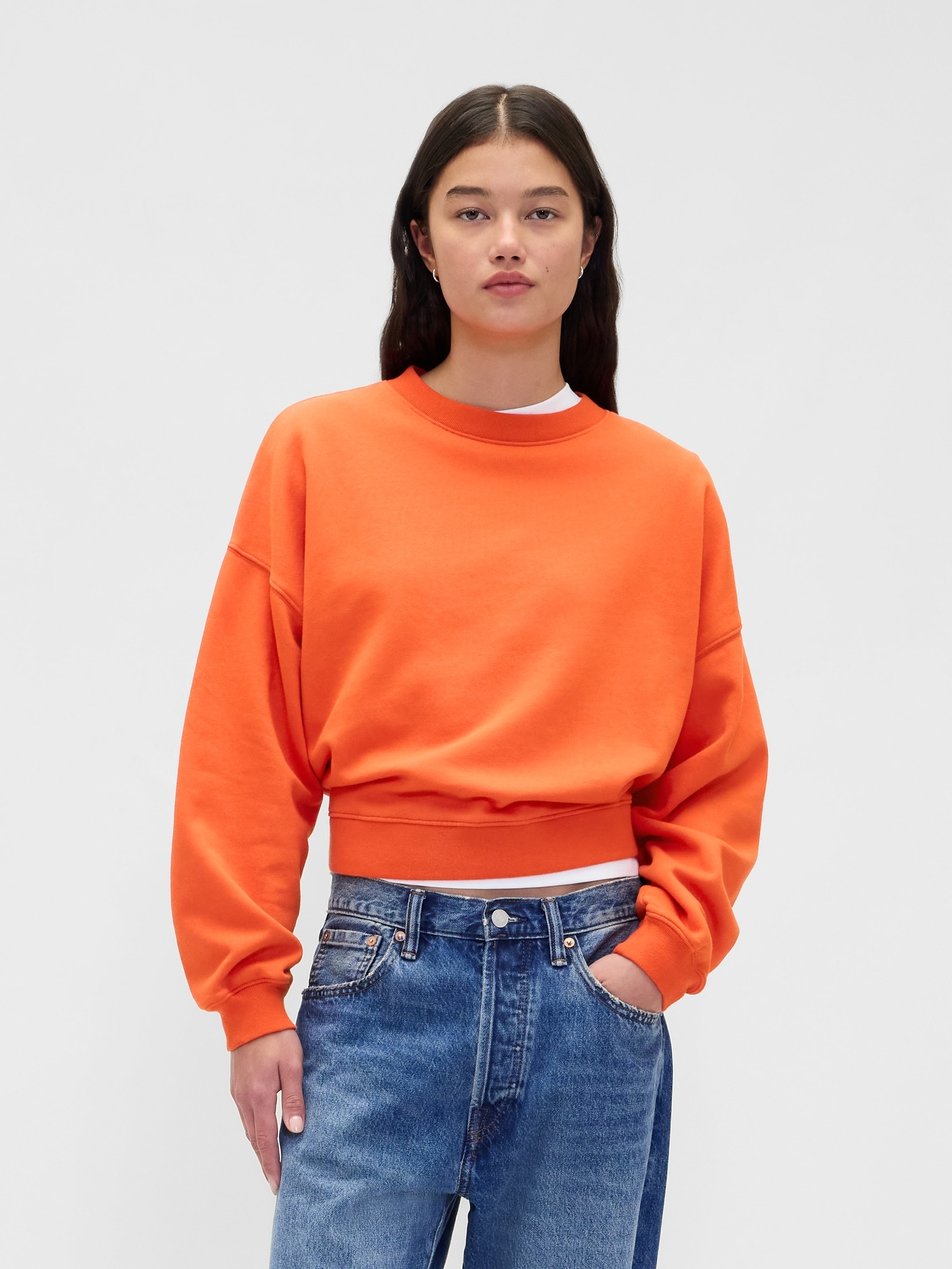 VintageSoft Wedge Crewneck Sweatshirt