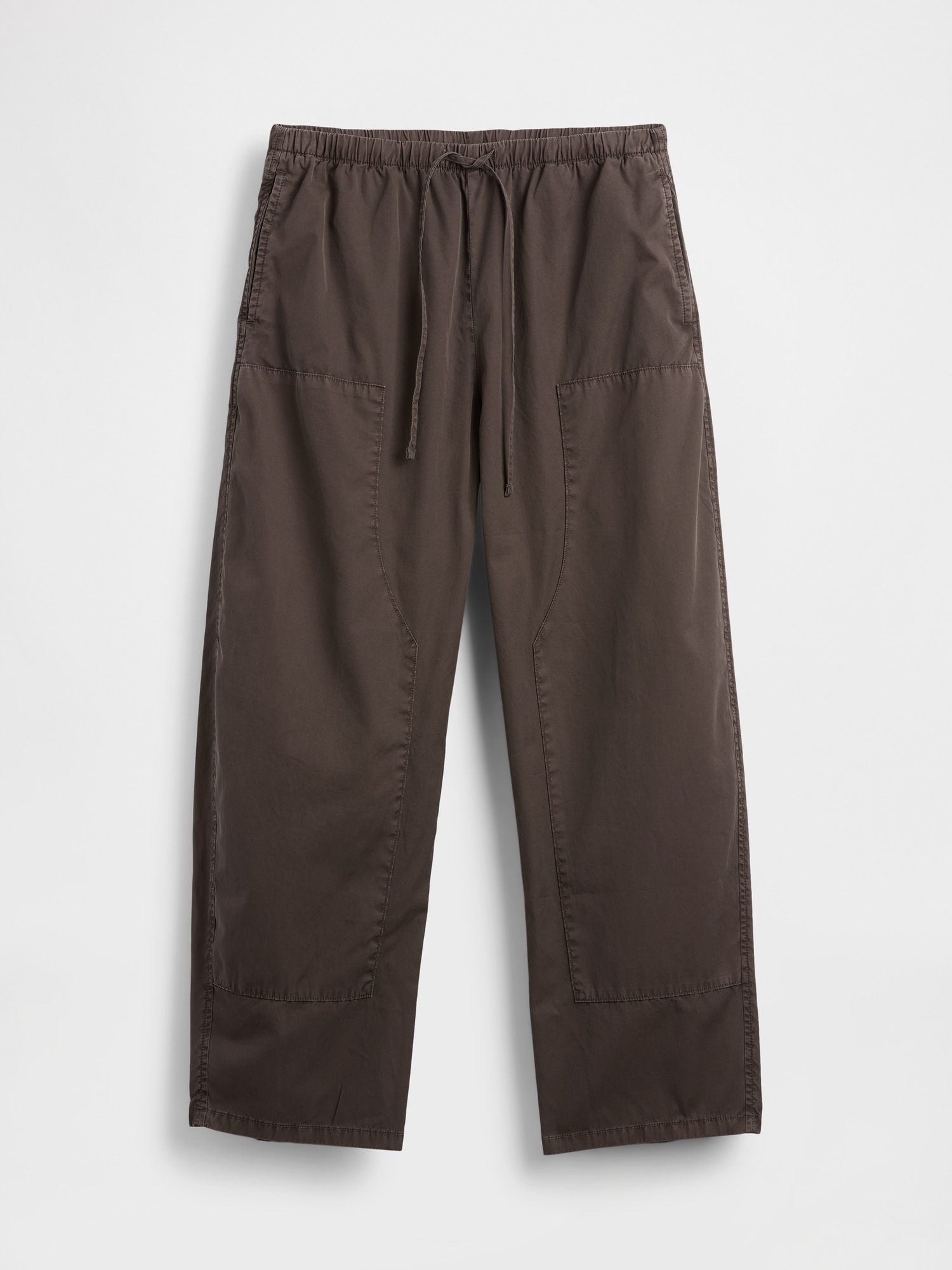 Женские брюки Gap Poplin Easy Double-Knee Barrel Pants — фото 5