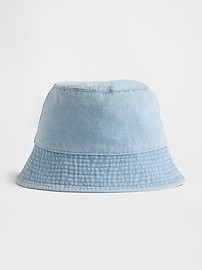 Image number 1 showing, Denim Bucket Hat
