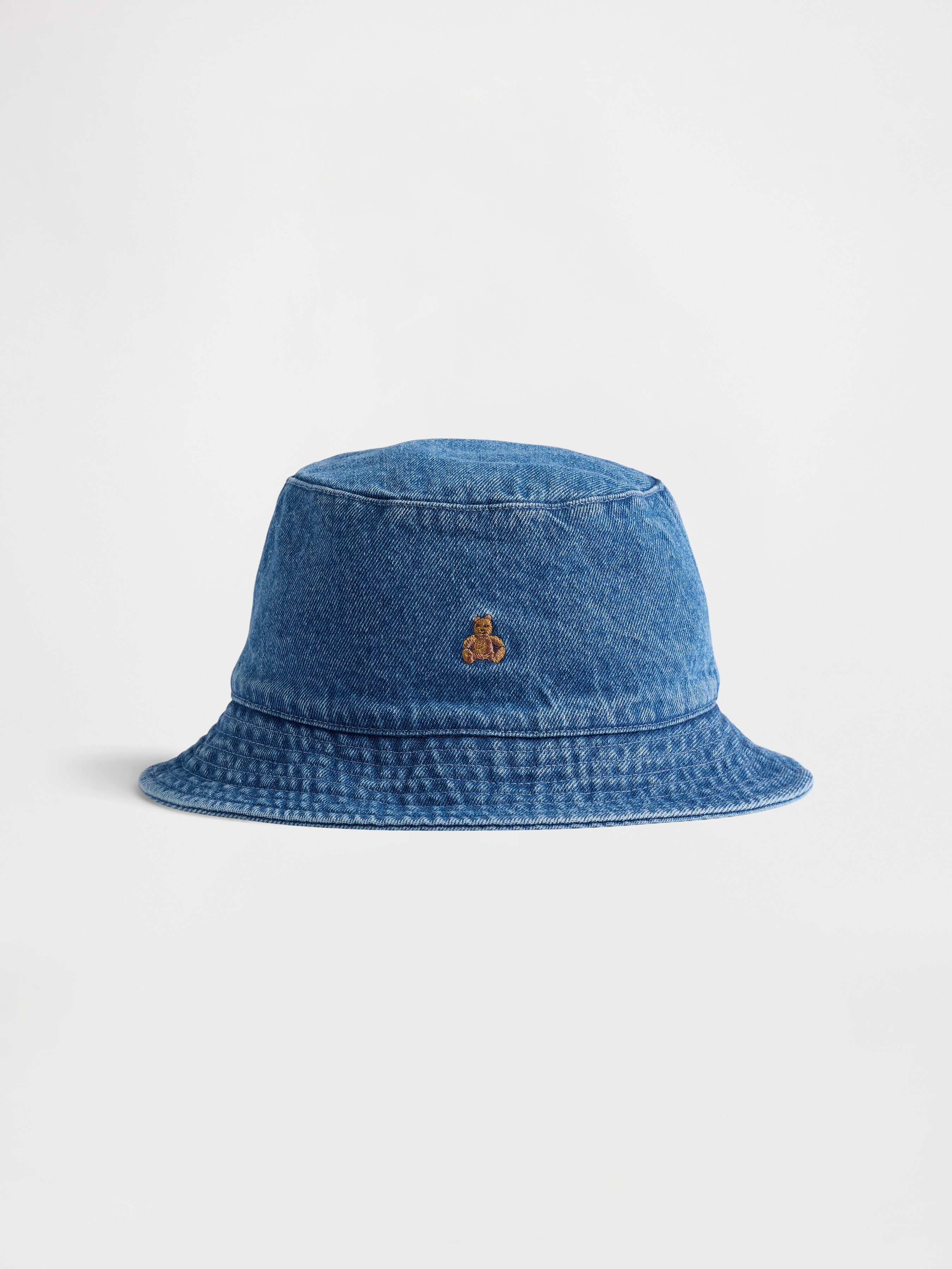 Toddler Denim Brannan Bear Bucket Hat