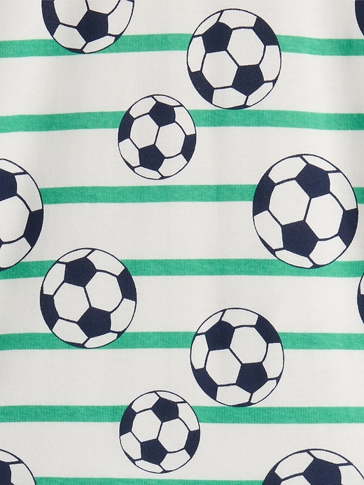 Image number 3 showing, Kids Organic Brushed Cotton PJ Set