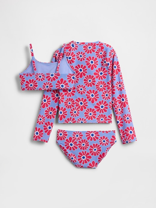Image number 2 showing, Kids Rash Guard Swim Three-Piece