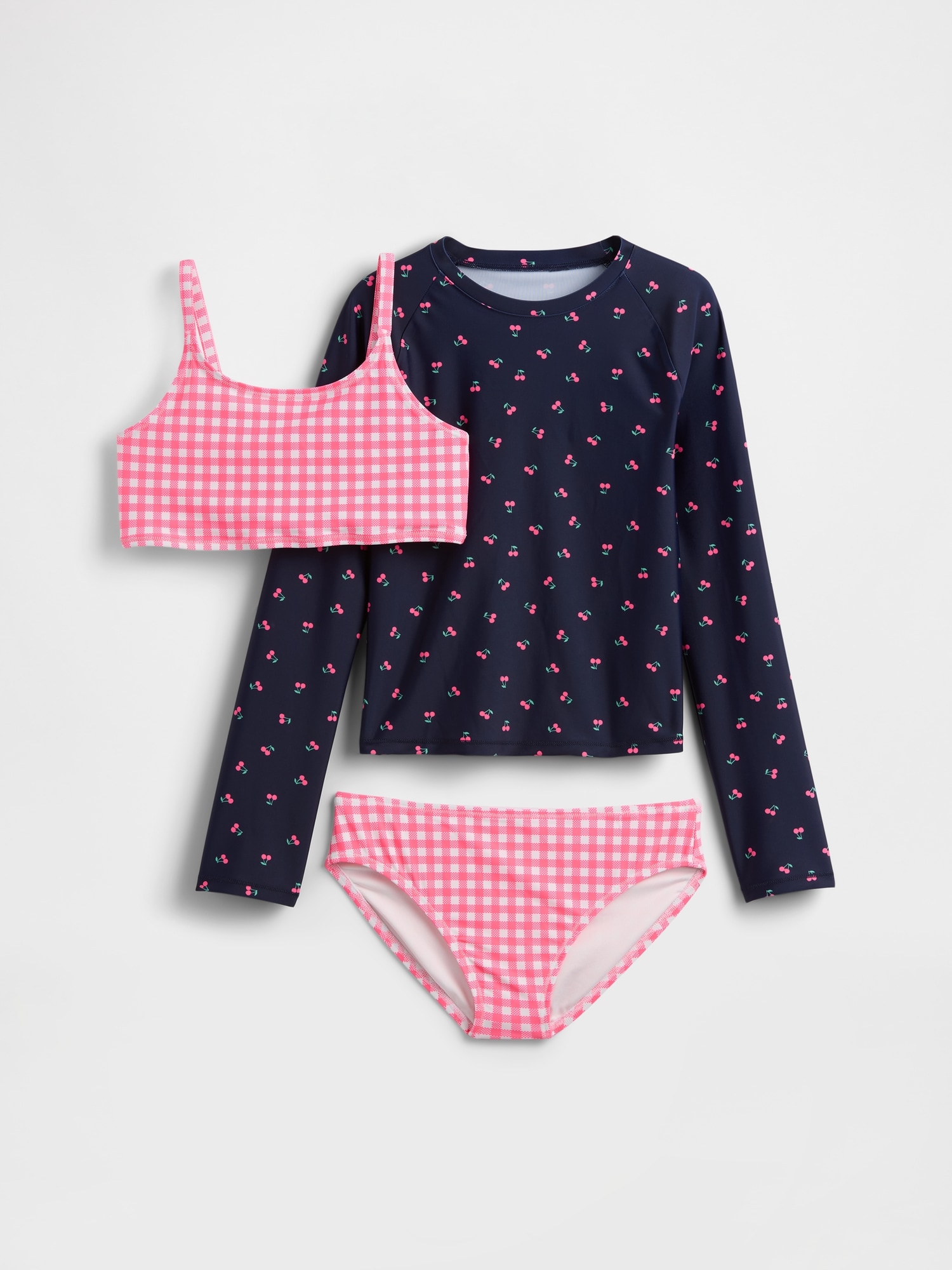 Kids Rash Guard Swim Three-Piece
