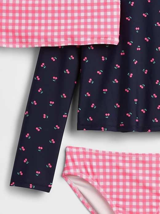 Image number 3 showing, Kids Rash Guard Swim Three-Piece