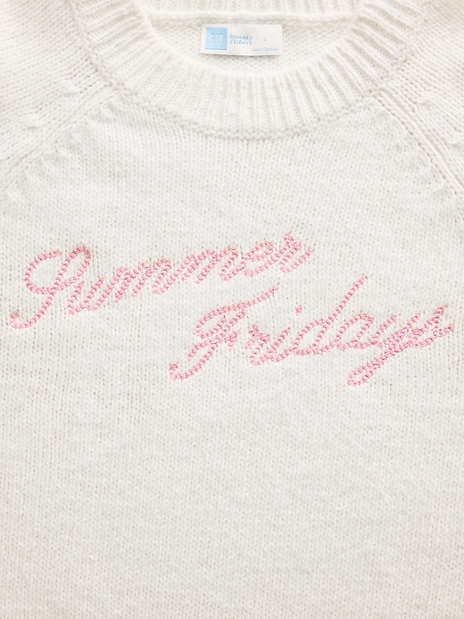 Image number 4 showing, Gap × Summer Fridays Oversized Logo Sweater