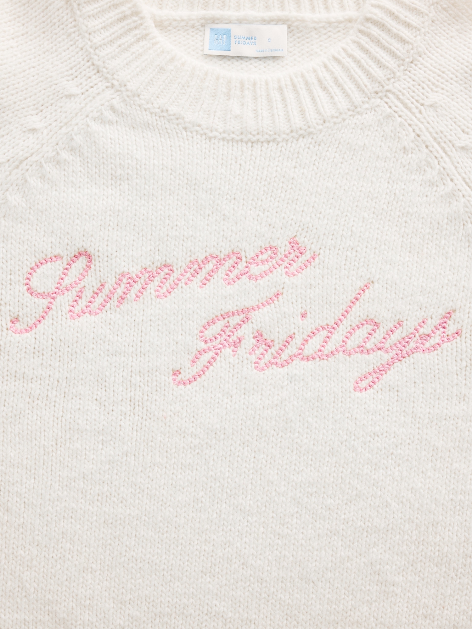 Gap × Summer Fridays Oversized Logo Sweater