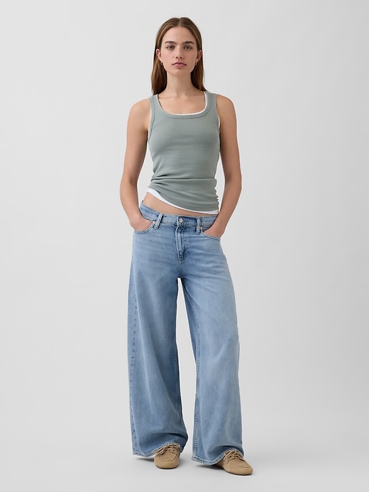 Image number 2 showing, Rib Scoop Tank Top