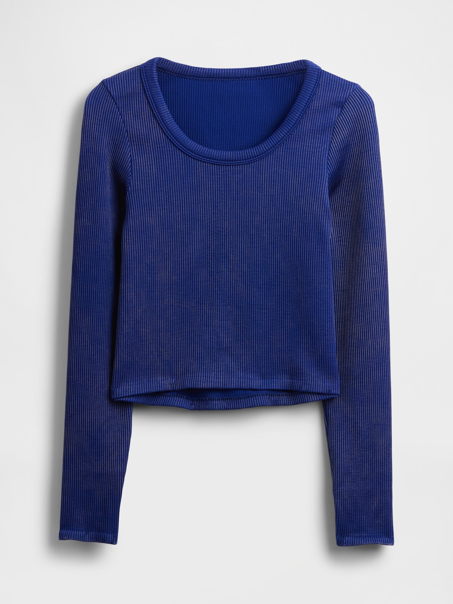 GapFit Seamless Rib Crop Top