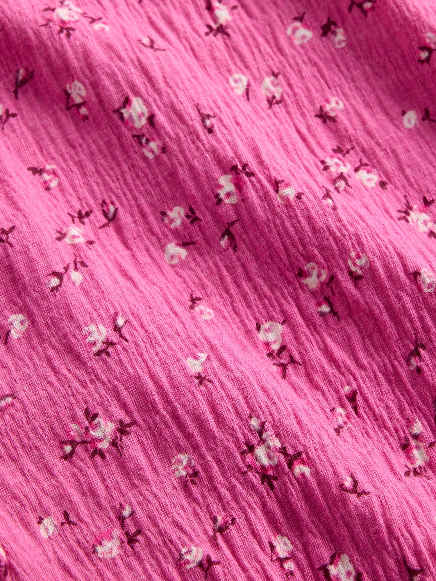 Kids Crinkle Knit Ruffle Top