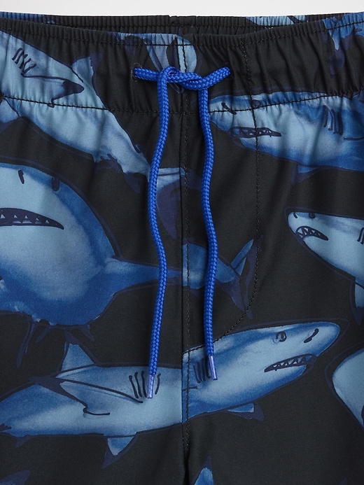 Image number 3 showing, Kids 5" Recycled Swim Trunks