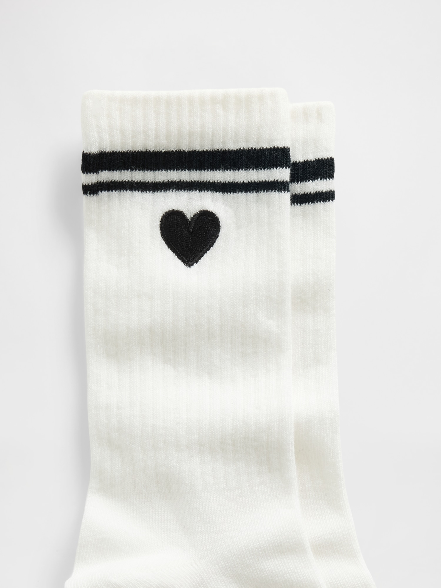 Heart Crew Socks