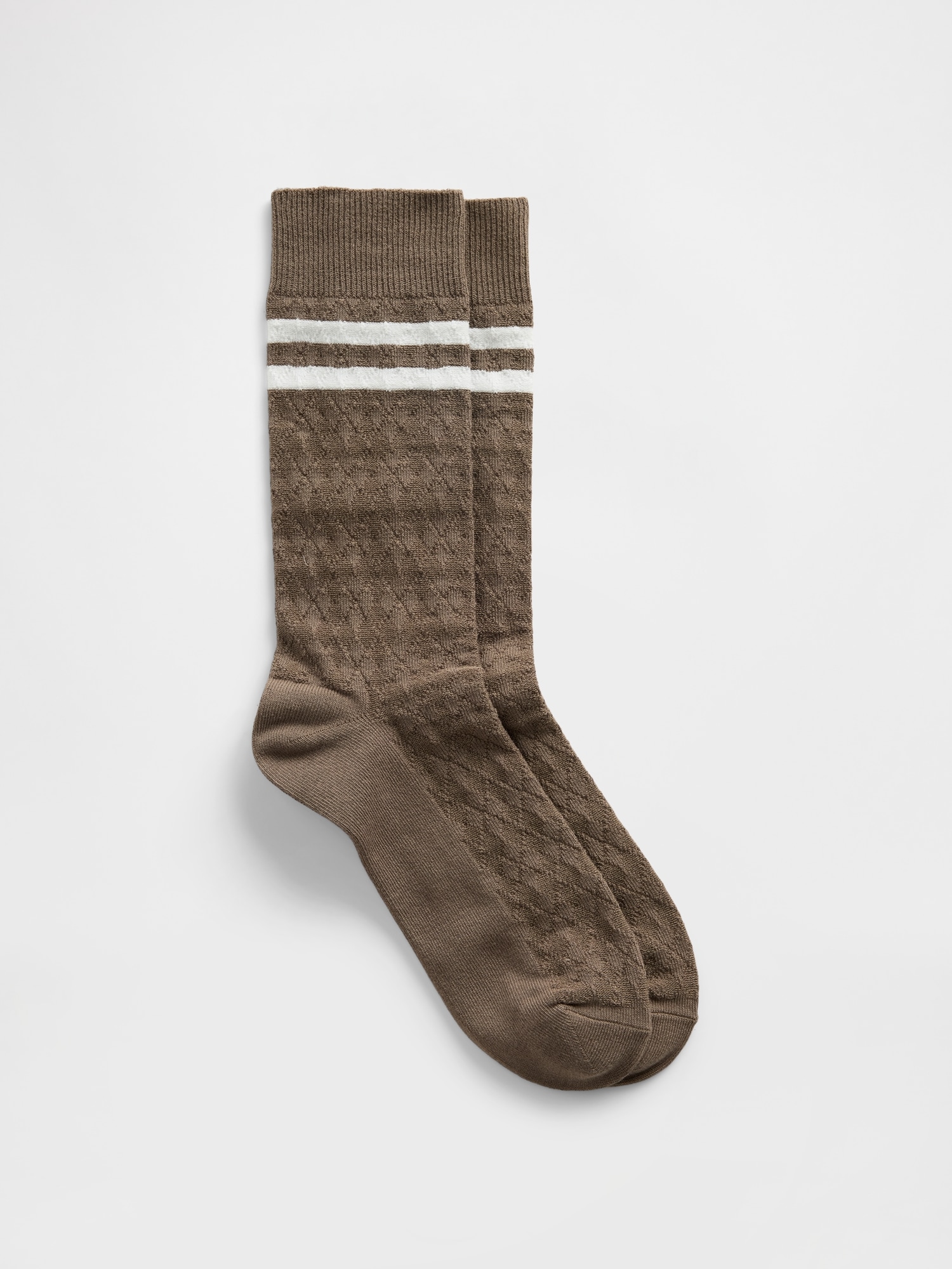 Argyle Varsity Crew Socks