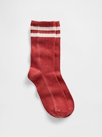 Image number 1 showing, Varsity Crew Socks