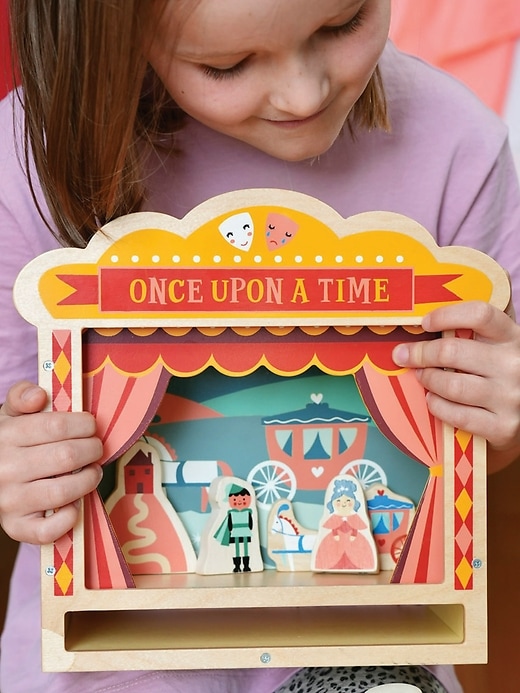 Image number 5 showing, Wooden Tabletop Theatre Toy