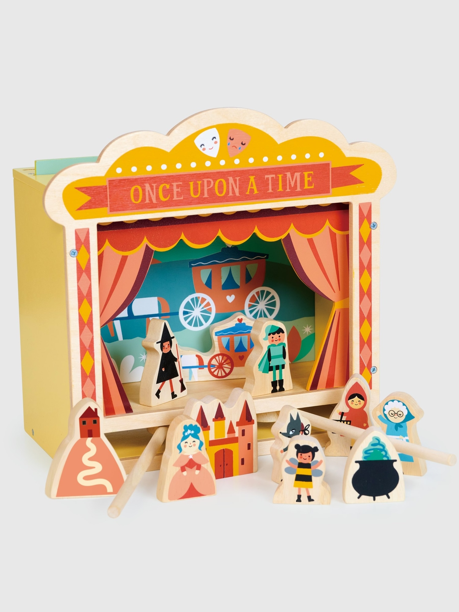 Wooden Tabletop Theatre Toy