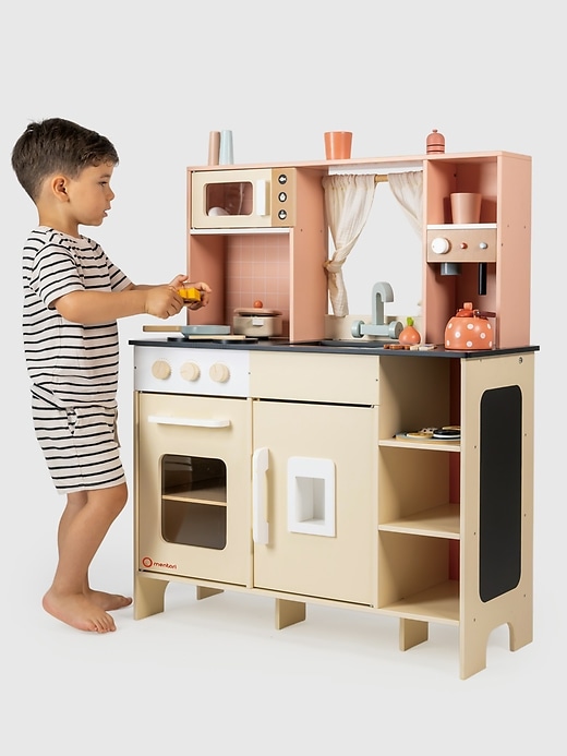 Image number 4 showing, Cream Play Kitchen