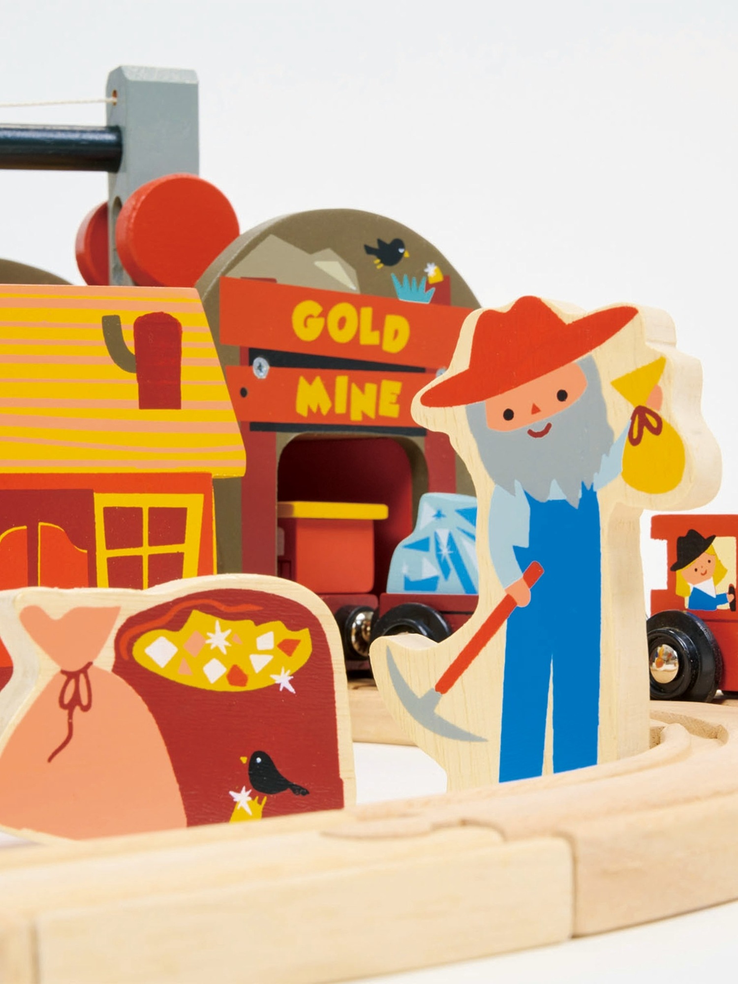 Игрушечная железная дорога Gap Gold Mine, цвет: Разноцветный — фото 7