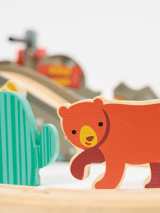 Image number 3 showing, Gold Mine Train Set