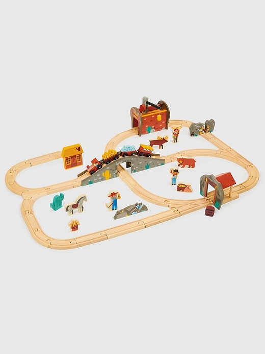 Image number 1 showing, Gold Mine Train Set