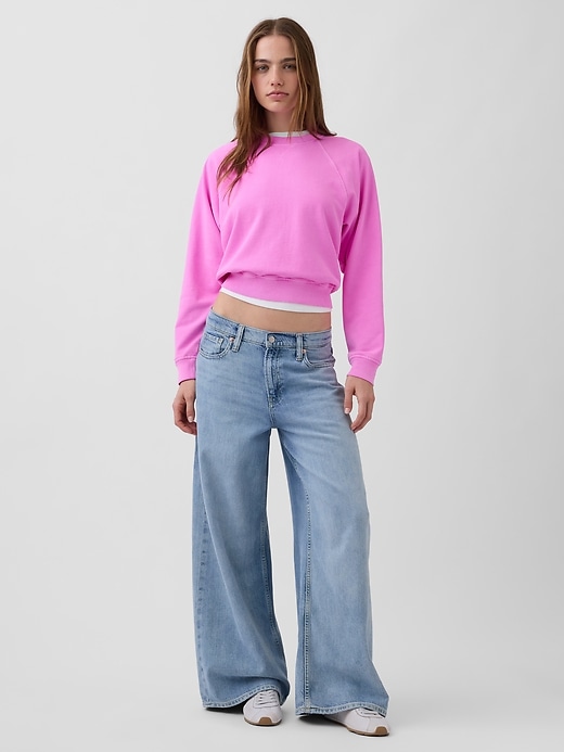 Image number 2 showing, French Terry Raglan Sweatshirt