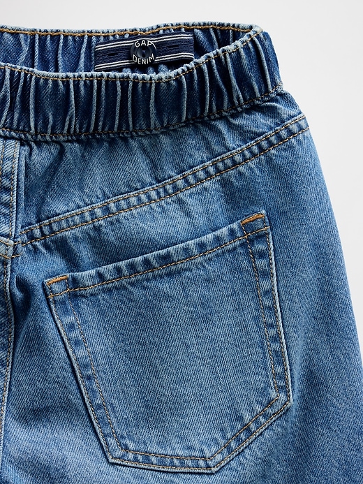 Image number 6 showing, Kids Low Rise Beaded Easy Baggy Jeans