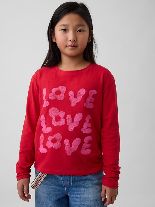 Image number 1 showing, Kids Relaxed Graphic T-Shirt