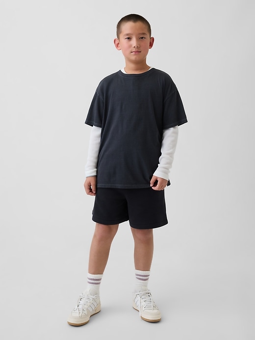 Image number 1 showing, Kids 5" VintageSoft Sweat Shorts