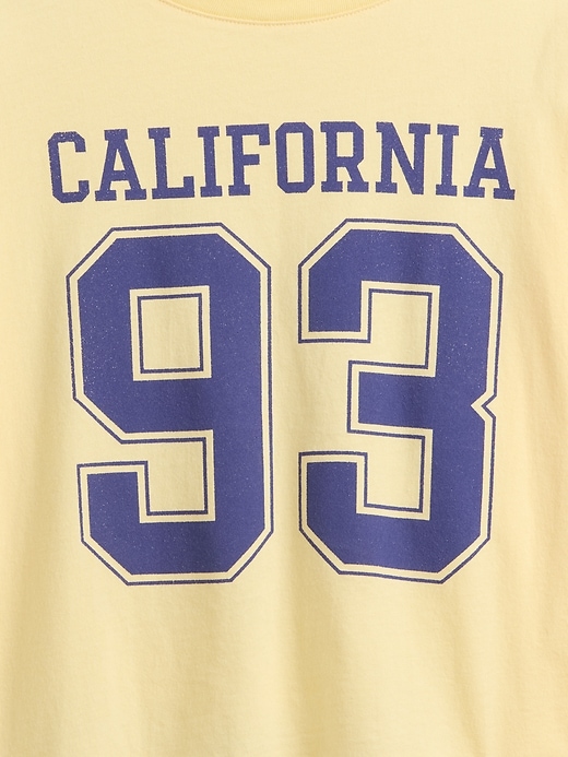 Image number 4 showing, Kids Oversized State Graphic T-Shirt