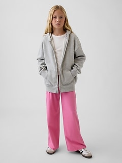 Kids Wide-Leg Foldover Leggings