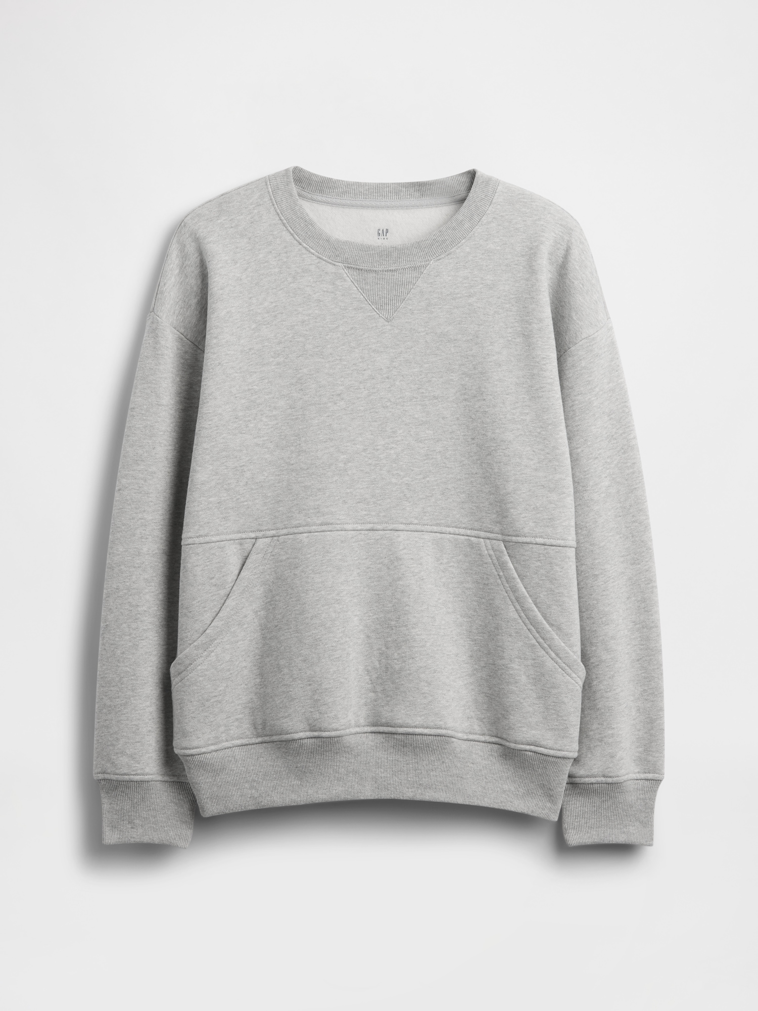 トップス frangant cutting sweatshirt gray Kids VintageSoft Relaxed Crewneck Pocket Sweatshirt | Gap